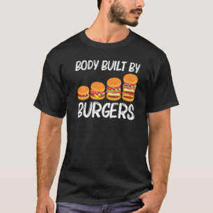 Cool Hamburger For Men Women Cheeseburger Fast Foo T-Shirt