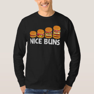 Cool Hamburger For Men Women Cheeseburger Fast Foo T-Shirt