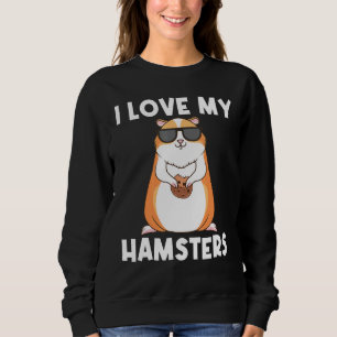 Cool Hamster For Men Women Syrian Dwarf Rodent Ani Sweatshirt