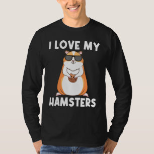 Cool Hamster For Men Women Syrian Dwarf Rodent Ani T-Shirt