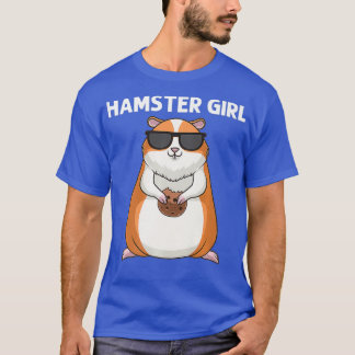 Cool Hamster Gift For Girls Kids Syrian Dwarf T-Shirt