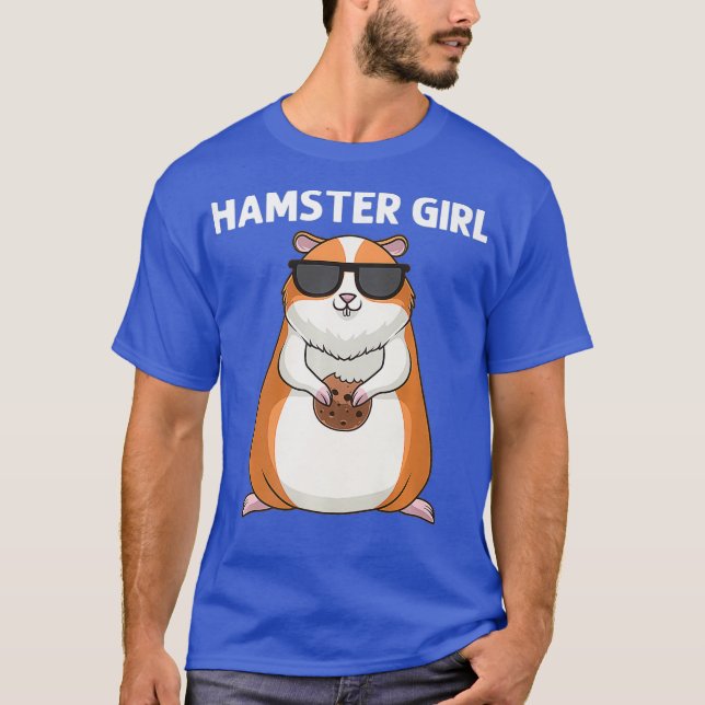 Cool Hamster Gift For Girls Kids Syrian Dwarf T-Shirt (Front)
