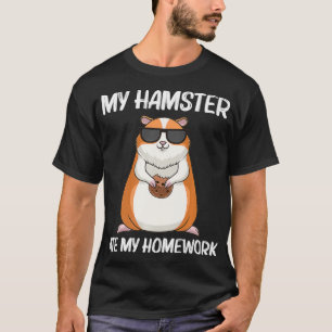 Cool Hamster Gift For Kids Girls Syrian Dwarf T-Shirt