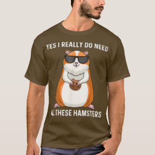 Cool Hamster Gift For Men Women Syrian Dwarf T-Shirt