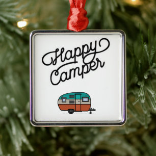 ***COOL HAPPY CAMPER*** FUN ANYTIME ORNAMENT
