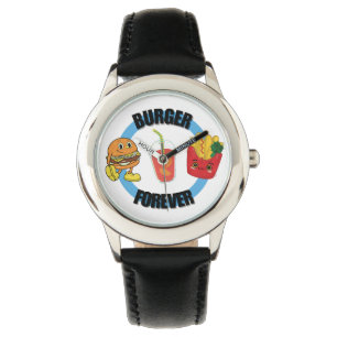 Cool Happy Cute Burger Forever Friends Fries  Watch