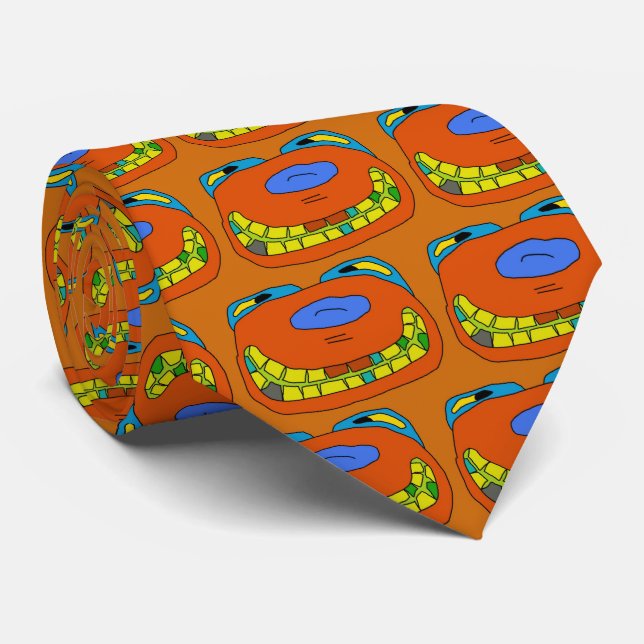 Cool Happy Tie! Tie (Rolled)