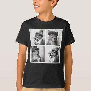 Cool Hat Squirrel Funny Animal Lovers T-Shirt