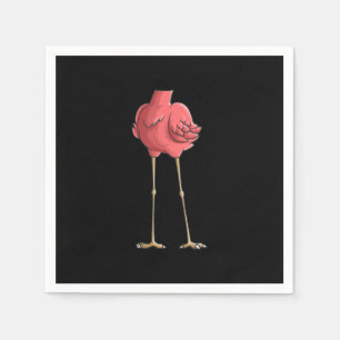 Cool Headless Flamingo Halloween Costume Gifts Napkin