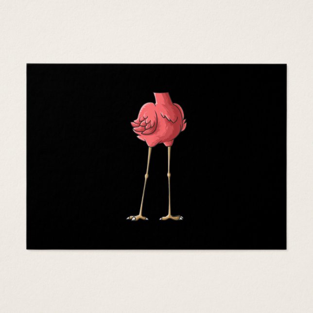 Cool Headless Flamingo Halloween Lazy (Front)