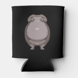 Cool Headless Hippo Halloween Costume  Funny Lazy Can Cooler