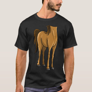 Cool Headless Horse Halloween Costume Funny Lazy D T-Shirt