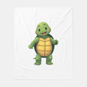 Cool Headless Turtle Halloween Costume _ Funny Laz Fleece Blanket