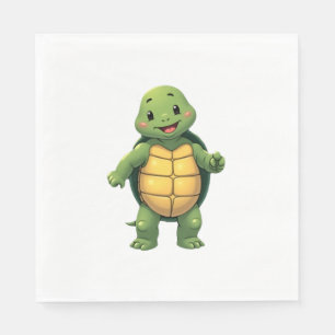 Cool Headless Turtle Halloween Costume _ Funny Laz Napkin