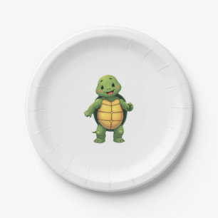 Cool Headless Turtle Halloween Costume _ Funny Laz Paper Plate