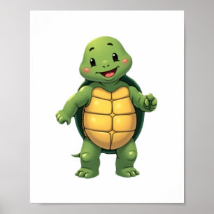 Cool Headless Turtle Halloween Costume _ Funny Laz Poster