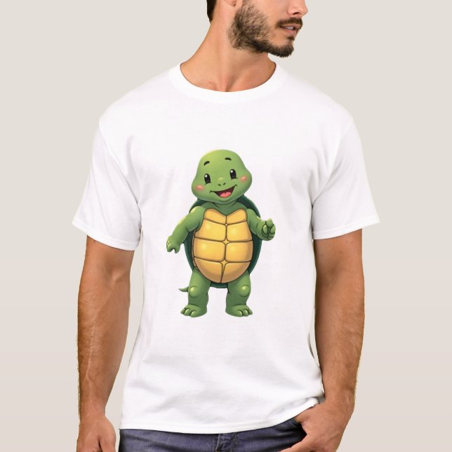 Cool Headless Turtle Halloween Costume _ Funny Laz T-Shirt (Front)