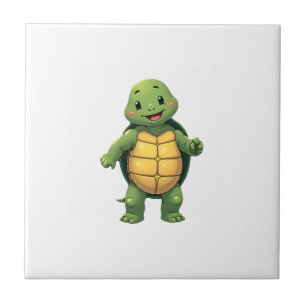 Cool Headless Turtle Halloween Costume _ Funny Laz Tile