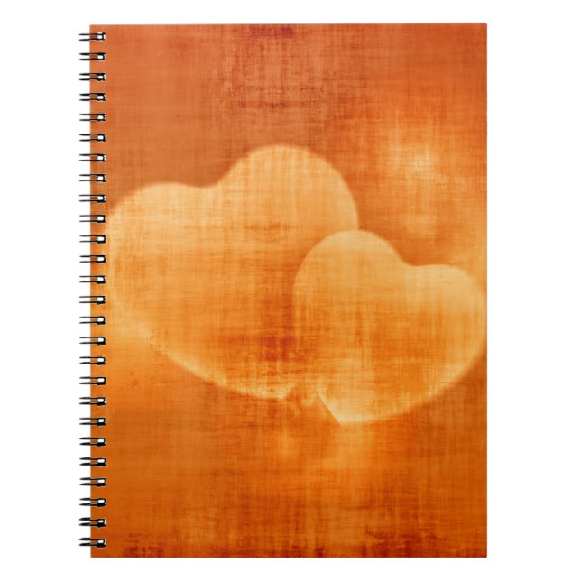Cool Heart Photo Notebook (Front)
