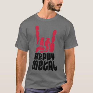 Cool heavy metal retro T-Shirt