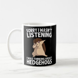 Cool Hedgehog For Men Women Spiny Quills Garden An Coffee Mug