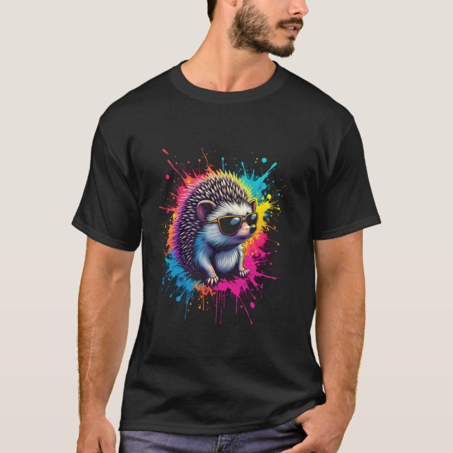 Cool Hedgehog T-Shirt (Front)