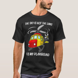 Cool Helicopter For Men Women Chopper Helicopter P T-Shirt