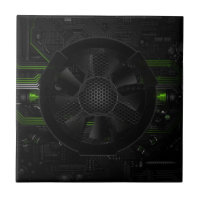 Cool Hi-Tech Modern Design Realistic Computer Core