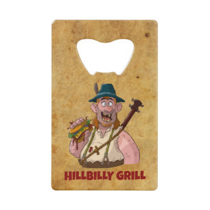 Cool HillBilly Grill Bottle Opener.