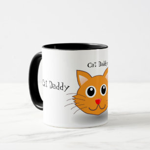 Cool Hip Cat Daddy Proud Pet Owner Mug