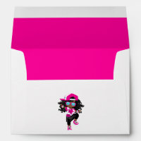 Cool Hip Hop African American Rap Girl Break Dance