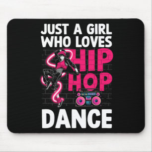 Cool Hip Hop Art For Women Teen Girls Hiphop Danci Mouse Mat