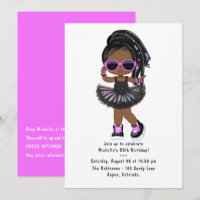 Cool Hip Hop Rap Tutu Girl Birthday Party