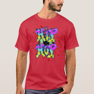Cool Hip Hop Retro 1980s Style Graffiti by LEG T-Shirt