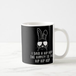 Cool Hip-hop Sungl Bunny Easter Gift Mens And Wome Coffee Mug