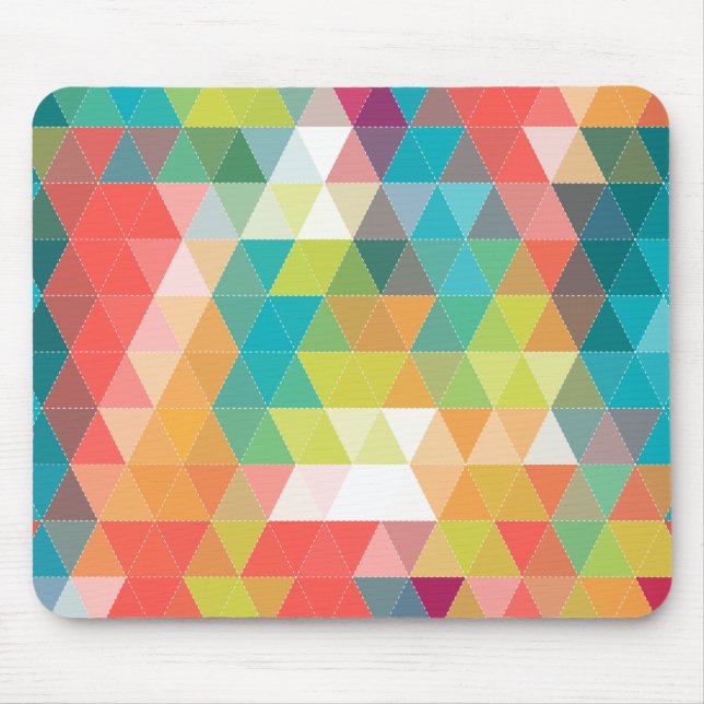 Cool Hipster Pattern Mouse Mat (Front)
