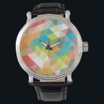 Cool Hipster Pattern Watch<br><div class="desc">Cool geometrical patterns</div>