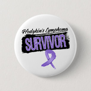 Cool Hodgkin's Lymphoma Survivor 6 Cm Round Badge