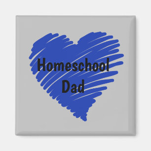 Cool Homeschool Dad Magnet
