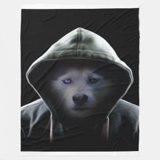 Cool Hoodie Husky Lovers | Funny Gifts Husky Owner Fleece Blanket