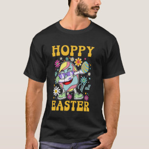 Cool Hoppy Easter Yu2019all Dabbinu2019 Egg T-Shirt
