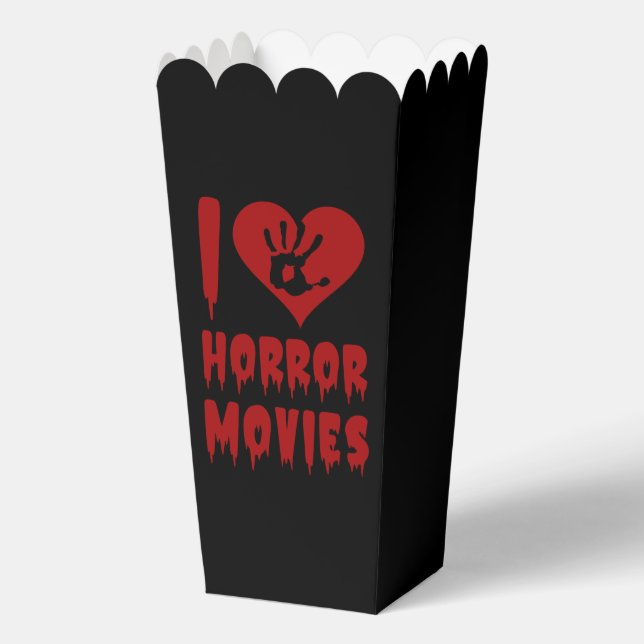 Cool horror movies word art  favour box (Front)