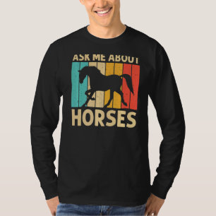 Cool Horse For Men Women Horse Riding Racing Horse T-Shirt