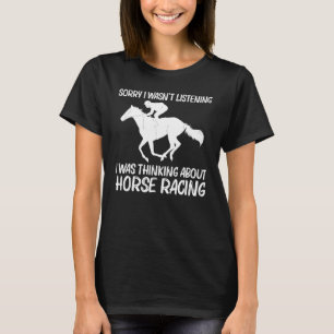 Cool Horse Racing For Men Women Horseback Riding J T-Shirt