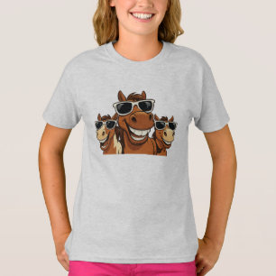 Cool Horse with Shades T-Shirt