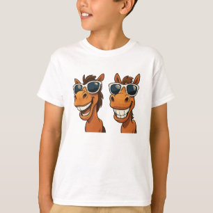 Cool Horse with Shades T-Shirt