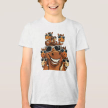 Cool Horse with Shades T-Shirt