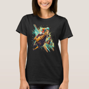 Cool Horseracing for Jockeys and Horses T-Shirt