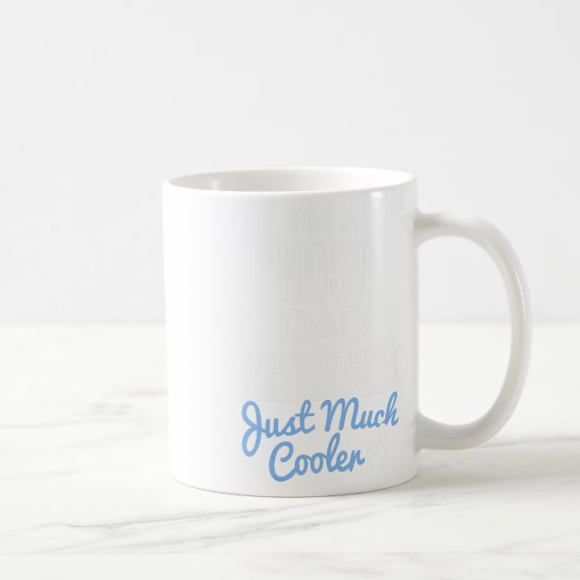 Cool Host Dad Fathers Day Gift  Coffee Mug (Right)