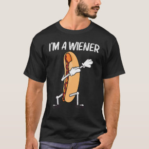 Cool Hot Dog For Men Women Sliced Bun Food Dish T-Shirt